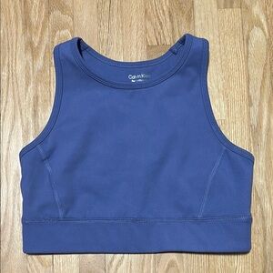 Calvin Klein Performance Stretch Crop / Low Impact Sports Bra